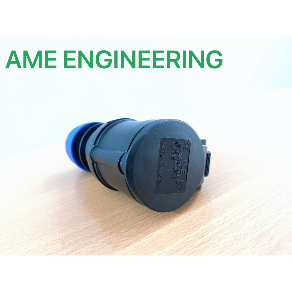 Ổ cắm nối PCE F213-6ECO 16A 3P 230V 6H IP44