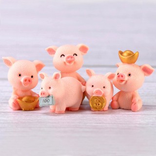 Heo may mắn trang trí bánh kem (loại tốt)