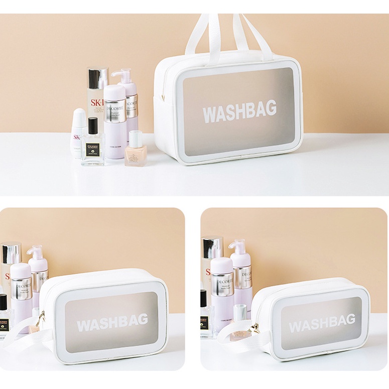 Túi đựng mỹ phẩm WASHBAG đựng đồ du lịch tiện lợi - Gấu Thỏ House