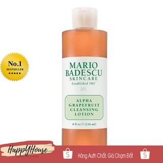 Toner Acid làm sạch & sáng da Mario Badescu Alpha Grapefruit Cleansing Lotion 236ml
