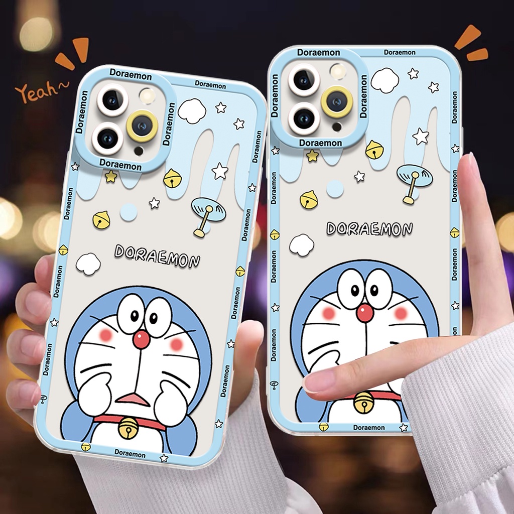 Ốp Điện Thoại TPU Mềm Trong Suốt Chống Sốc In Họa Tiết Hoạt Hình Cho IPhone 14 13 12 Pro X XR XS Max 6 6S 7 8 Plus