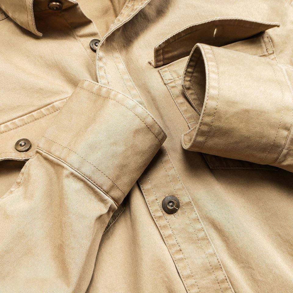 Áo Sơmi Kaki Nam SM01 | BigBuy360 - bigbuy360.vn