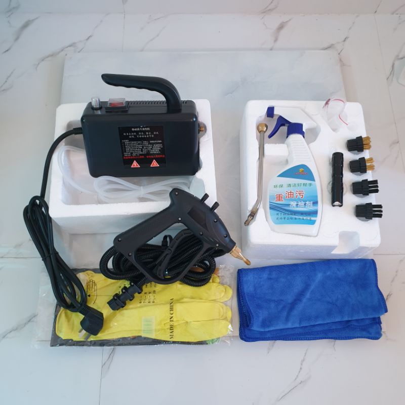 Máy Phun Xịt Rửa Xe Hơi Nước Nóng Mini 2600W