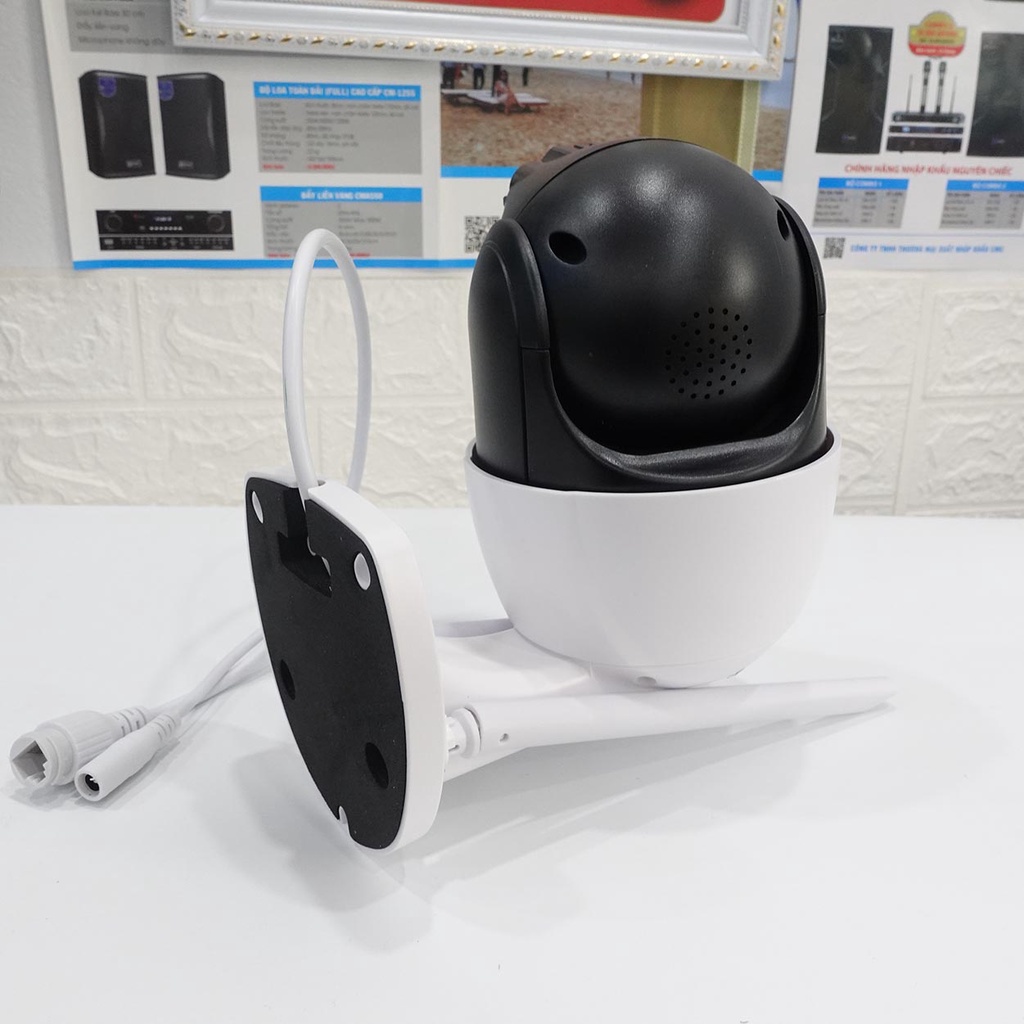 Camera Ngoài Trời VITACAM DZ3000 Pro PTZ Xoay 355 Độ, 4.0 MPX | Hình ảnh sắc nét, Đàm thoại 2 chiều