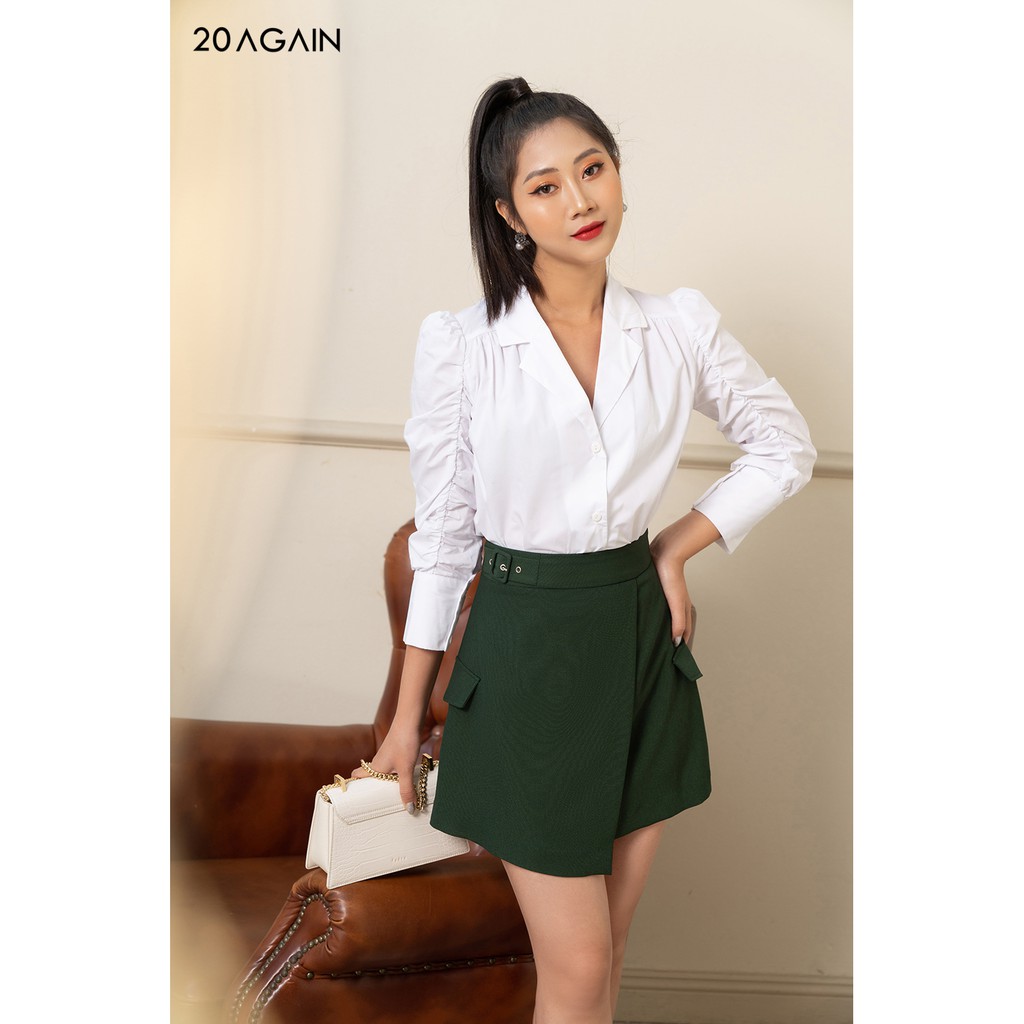 Chân váy A Cạp đai cài JAA1022 20Again