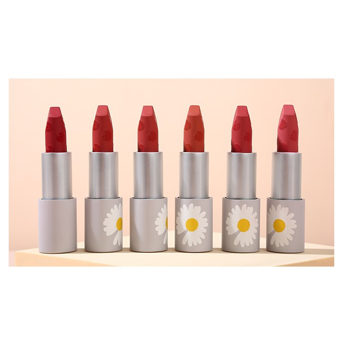 Son Lì Mịn Môi GOGOTALES GT185 Daisy Cúc Hoa Mi [GOGO TALES ] | BigBuy360 - bigbuy360.vn
