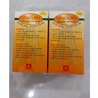 Dầu gấc Vinaga DHA 100 viên