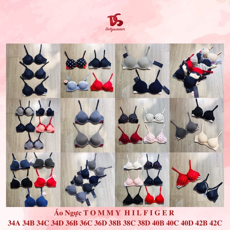 Áo Ngực Tommy Có Gọng Nâng Ngực Siêu Đẹp 34,36,38 cup B,C,D