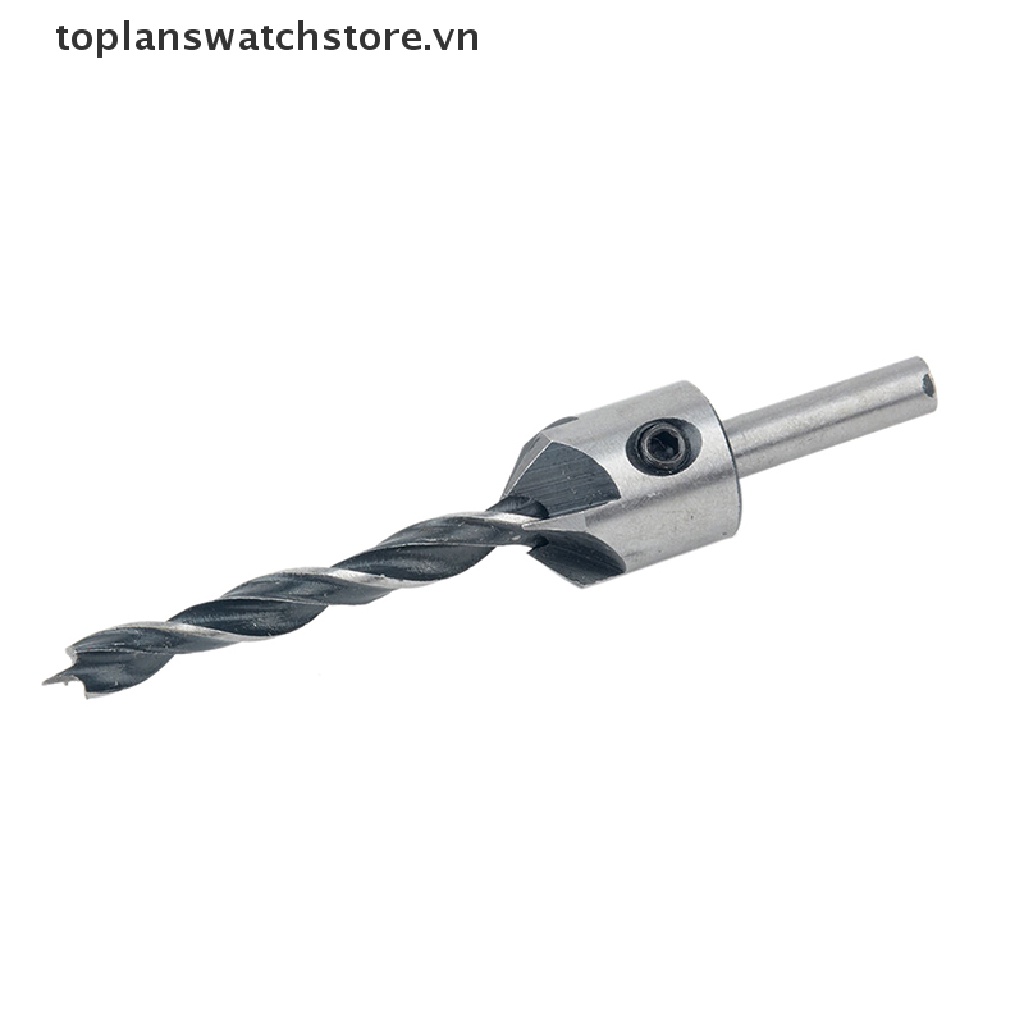 Set 4 Mũi Khoan Gỗ HSS 5 Rãnh 3mm-6mm