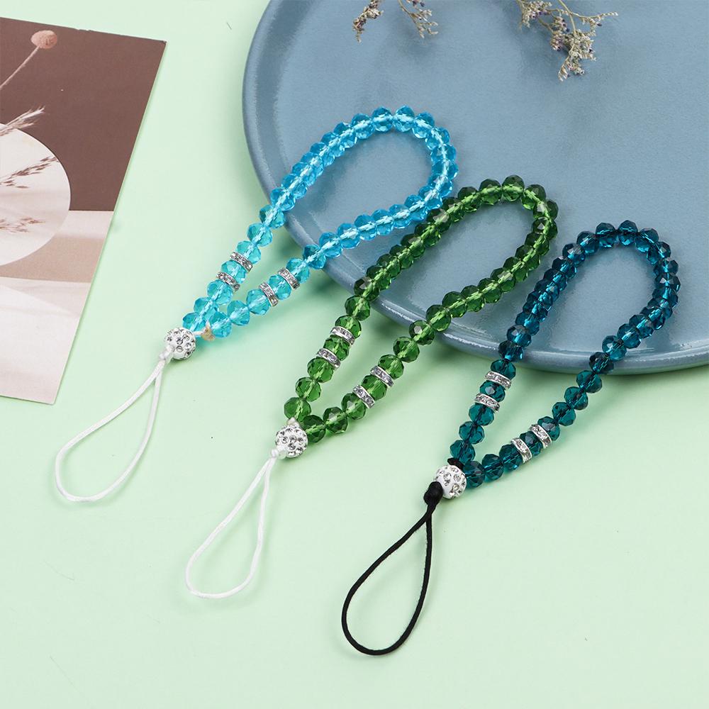 BTLIMER Dây Đeo Điện Thoại Đính Pha Lê Nhân Tạo Nhiều Màu Thời Trang