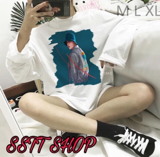 (Tặng ảnh BTS)Sweater BTS nền sơn