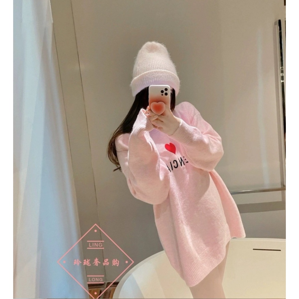 Áo Sweater Balen Đen Trắng -Hàng Cao Cấp