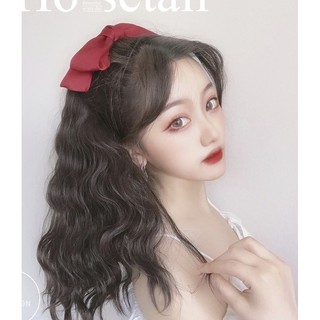 Tóc giả cột xù kèm nơ ❤️FREESHIP❤️ tóc giả cột