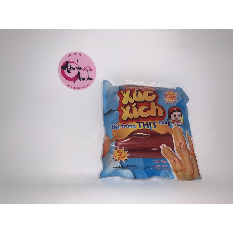 Xúc Xích Chay Âu Lạc ( Bịch 5 cây )