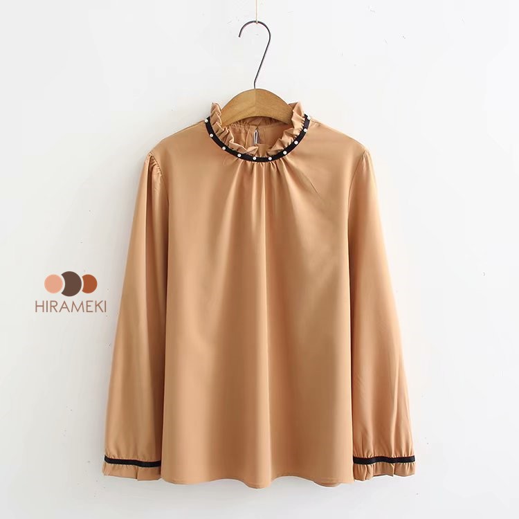 Áo voan kiểu sang trọng tay dài size lớn đến 90kg