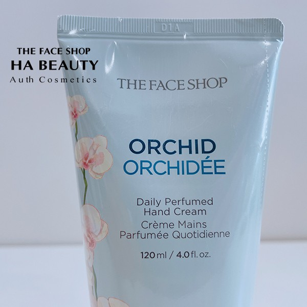 [AUTH] Kem dưỡng da tay Daily Perfumed Hand Cream Orchid 120ml The Face Shop NATURALCOLLECTION