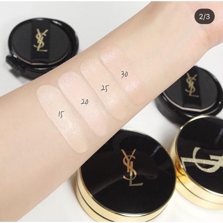 [CÓ HÓA ĐƠN LOTTEDUTYFREE] Phấn nước YSL Cushion Encre De Peau Fushion Ink Foundation SPF 23/ PA++