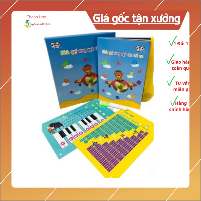 Chấm Đọc Điện Tử Song Ngữ Anh- Việt Thông Mình Giúp Trẻ Học Tốt Tiếng Anh HOA_NOVA VD24