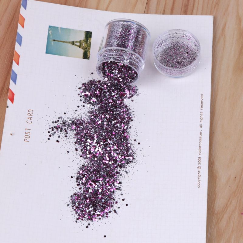 Sa Bột Kim Tuyến Màu Gradient Lấp Lánh Dùng Trang Điểm Mắt Diy