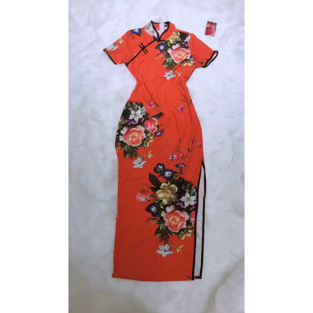 ĐẦM SƯỜN XÁM DÀI IN HỌA TIẾT XẺ ĐÙI HOT TREND TIKTOK THỜI TRANG NỮ VALKYRIE SXD75 | BigBuy360 - bigbuy360.vn