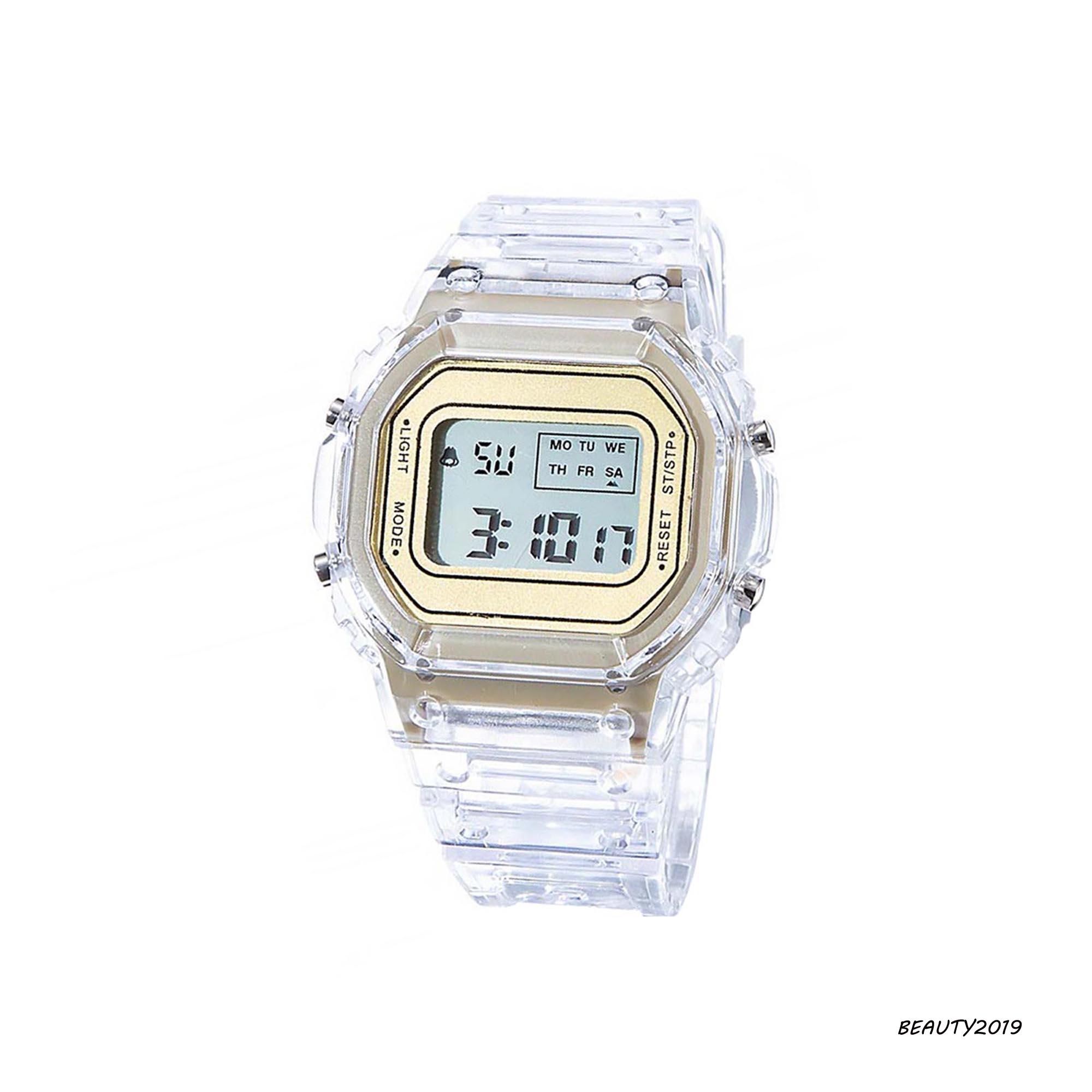 Đồng Hồ Đeo Tay Điện Tử Mặt Vuông Chống Thấm Nước Cho Bé | BigBuy360 - bigbuy360.vn