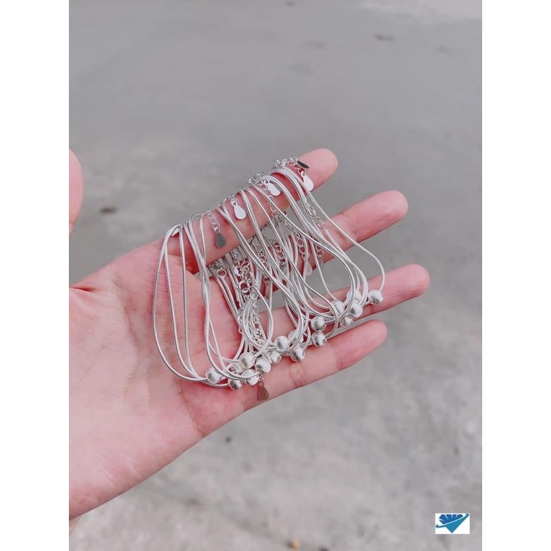 Lắc tay nữ pan mềm mix bi hàng ta sáng đẹp (ảnh thật)