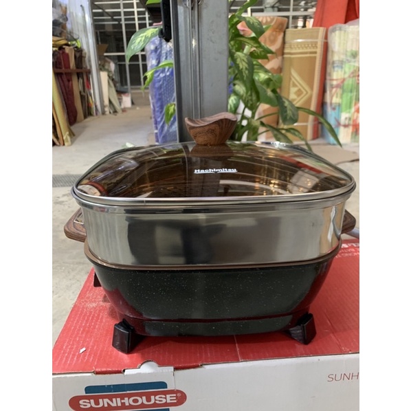 NỒI LẨU ĐA NĂNG HÌNH VUÔNG 6LIT