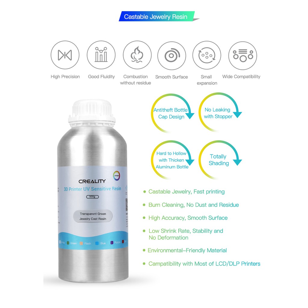 Nhựa In 3D Resin Chuyên Đúc Trang Sức