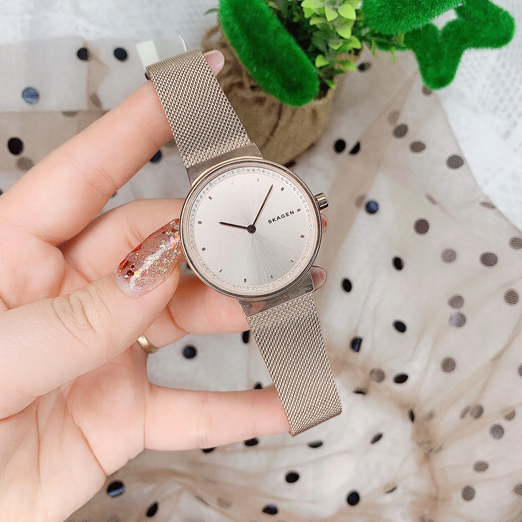 Đồng Hồ Nữ SKAGEN SKW2751 Chính Hãng Tặng Dây Da Cao Cấp