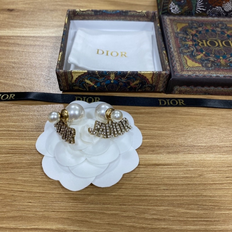 Bông tai cao cấp dior full box