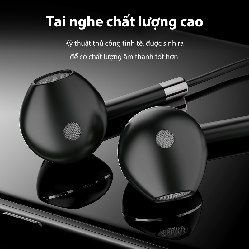 Tai nghe nhét tai Newmsnr 715 chống thấm nước có micro âm thanh sống động độc đáo