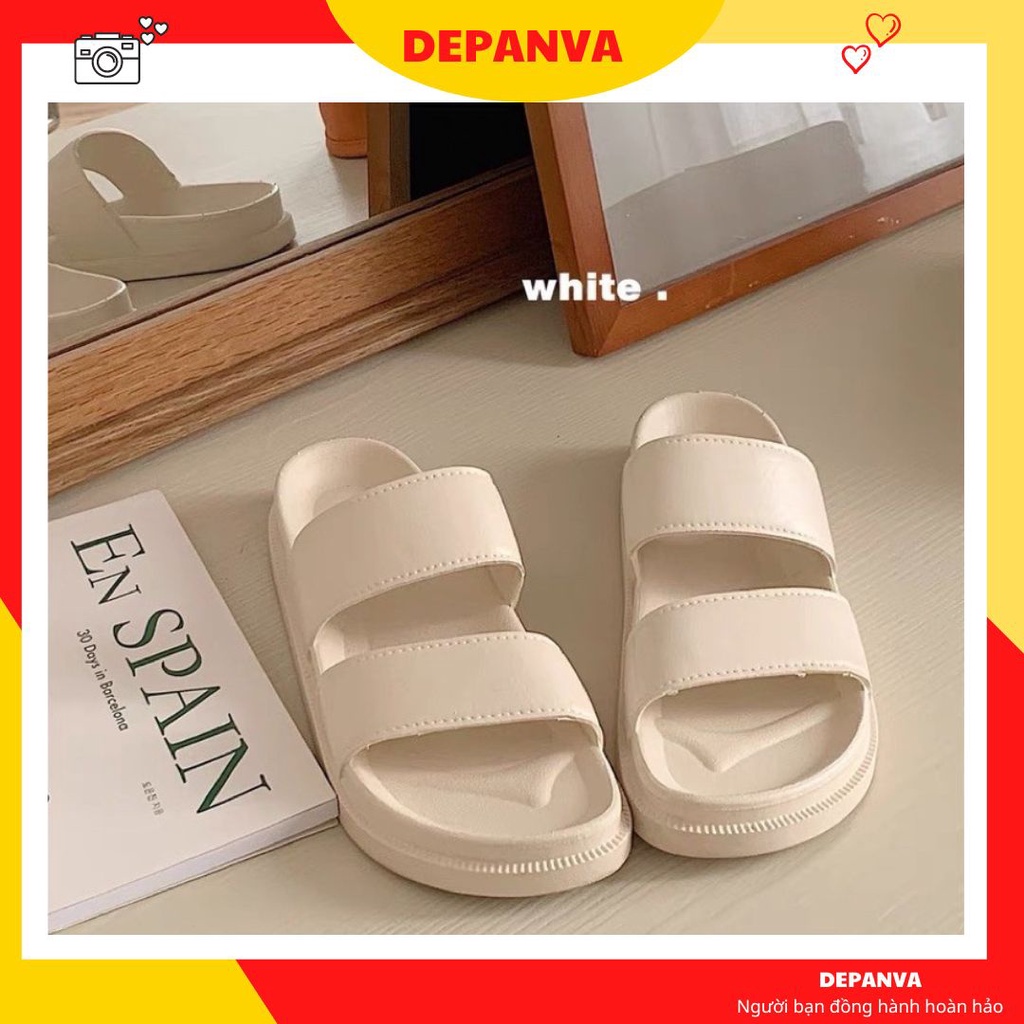 Dép quai ngang bánh mì nữ  cute  đẹp  thời trang DEPANVA QN001