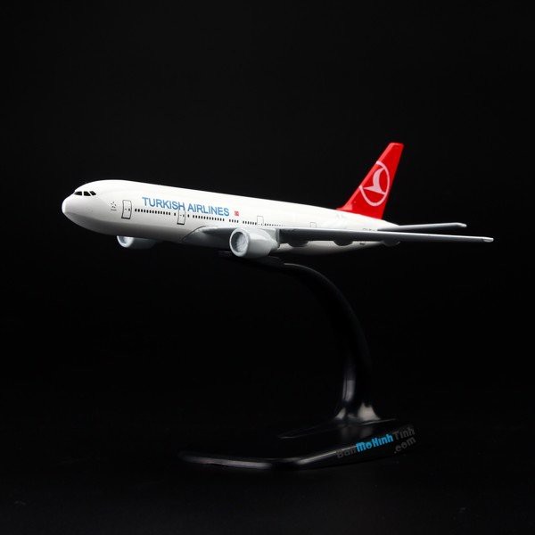Mô hình máy bay Turkish Airlines Boeing B777 16cm Everfly