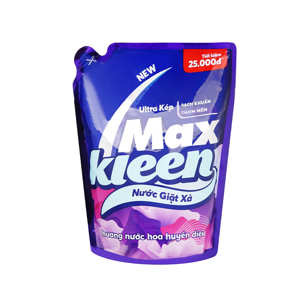 Nước Giặt Xả Maxkleen Hương Nước Hoa Huyền Diệu 2.4KG