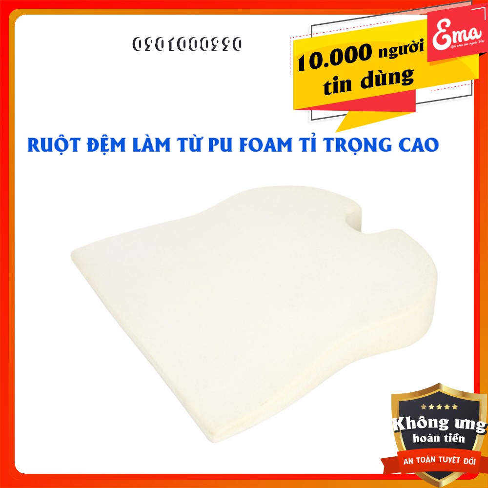 ⭐YÊU THÍCH NHẤT⭐Đệm chống đau lưng EMA cho dân văn phòng, lái xe - Giảm đau lưng, thần kinh tọa, chống gù lưng, thoát vị