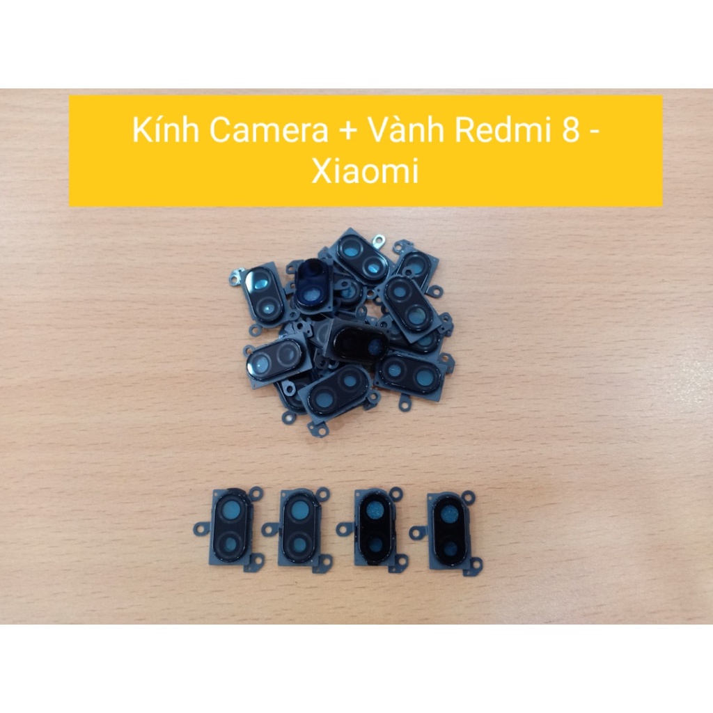 Kính Camera+vành Redmi 8 Xiaomi