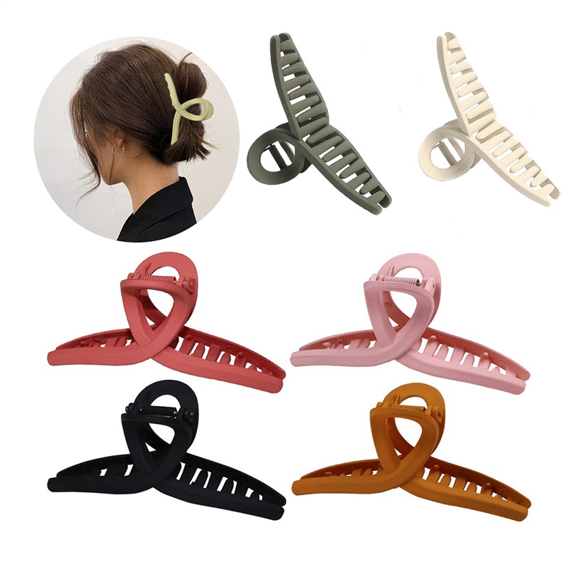 Kẹp tóc nhựa size lớn [ KT5 KepTocMot ]