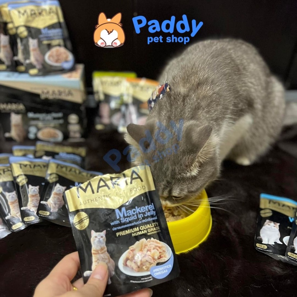 Pate Mèo Maria Cat Cao Cấp 70g