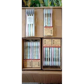 Sét 4 bàn chải sợi tre Muji