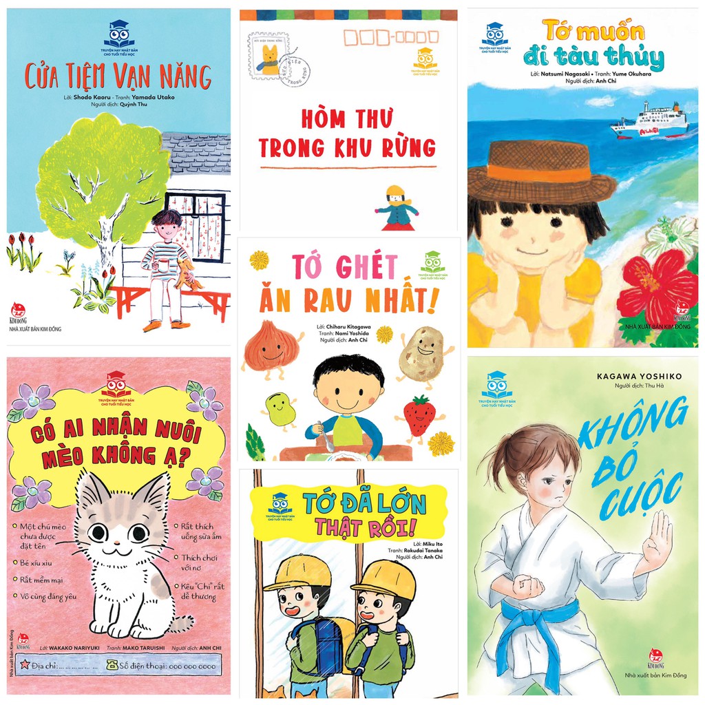 Sách: Combo 7 Cuốn Truyện Hay Nhật Bản Cho Tuổi Tiểu Học