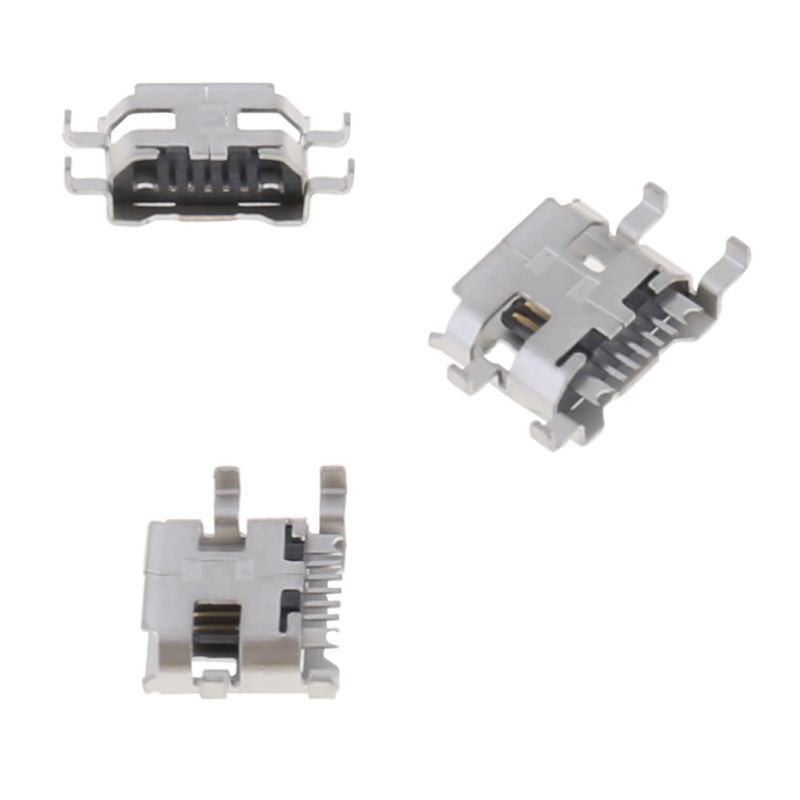 Set 10 Đầu Nối Micro Usb Type B 5 Pin Female Smd 4 Pin Chất Lượng Cao | BigBuy360 - bigbuy360.vn
