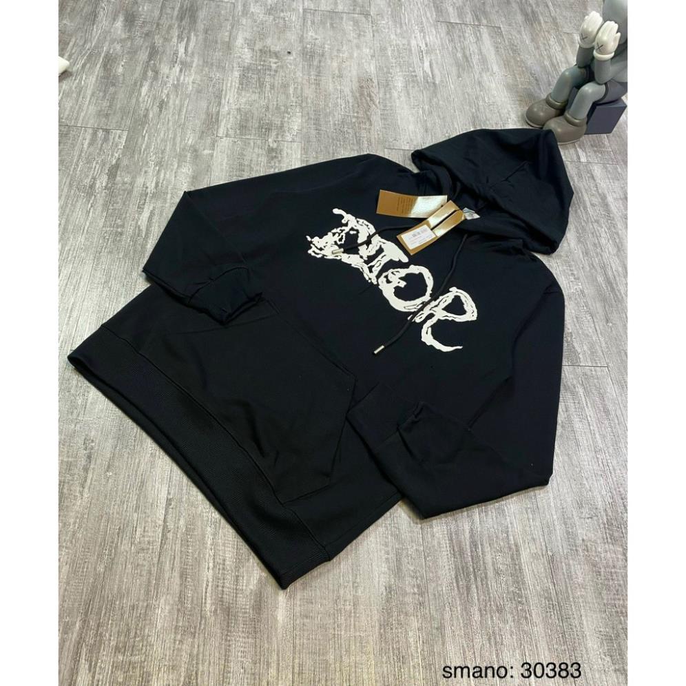 Áo nỉ hoodie chữ in Đi Ô - Áo nỉ có mũ cho nam