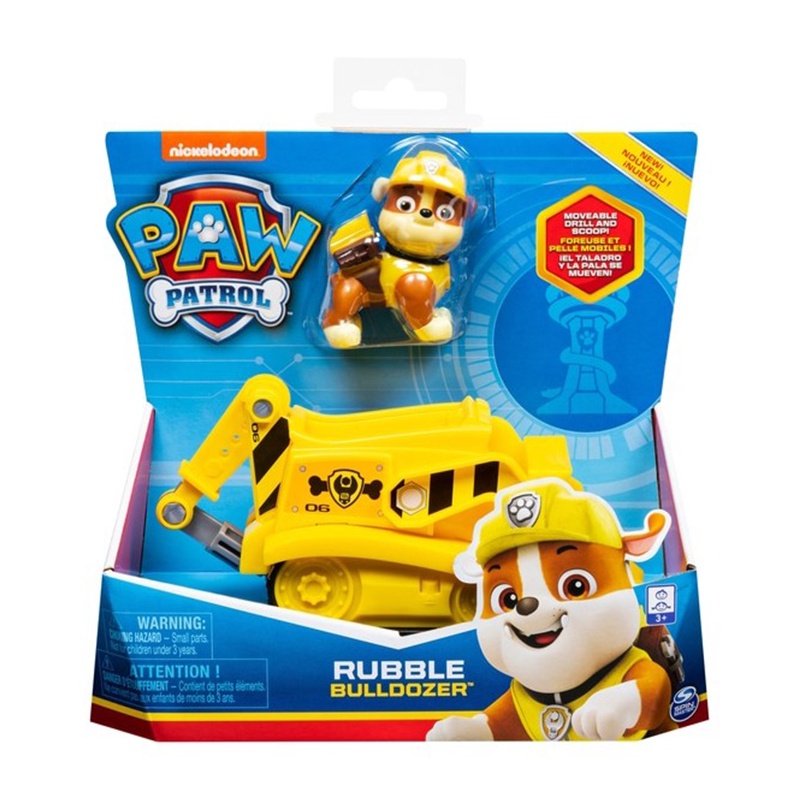 Đồ Chơi PAW PATROL Xe Cứu Hộ Cơ Bản Paw Patrol - Rubble 6061794