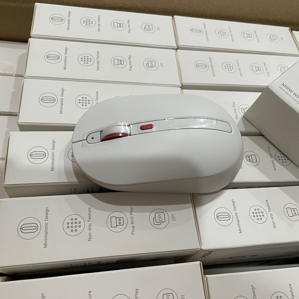 Chuột máy tính không dây Xiaomi Lite MWWM01 - silent/mute, click không tiếng động, 1000dpi