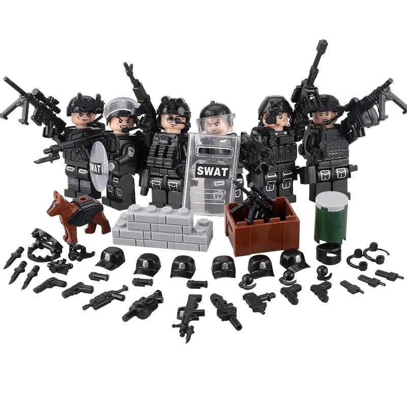 Bộ Đồ Chơi Lắp Ráp Lego Xe Tăng Quân Đội Dành Cho Trẻ Em