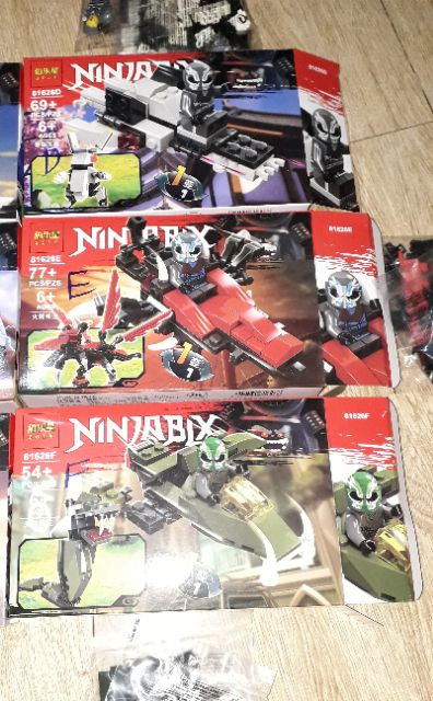 Lắp ráp 1 hộp LegoNinjaBix Linh thú kết hợp 81626 có nhiều chi tiết bằng nhựa ABS