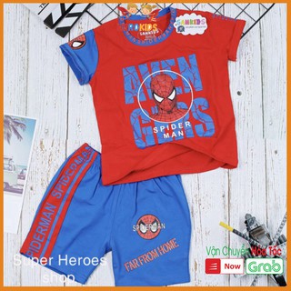 Bộ Người Nhện Lửng Liên minh Siêu Anh Hùng 2020, Cotton 100% Co Giãn 4 Chiều, Thấm Mồ Hôi Tốt