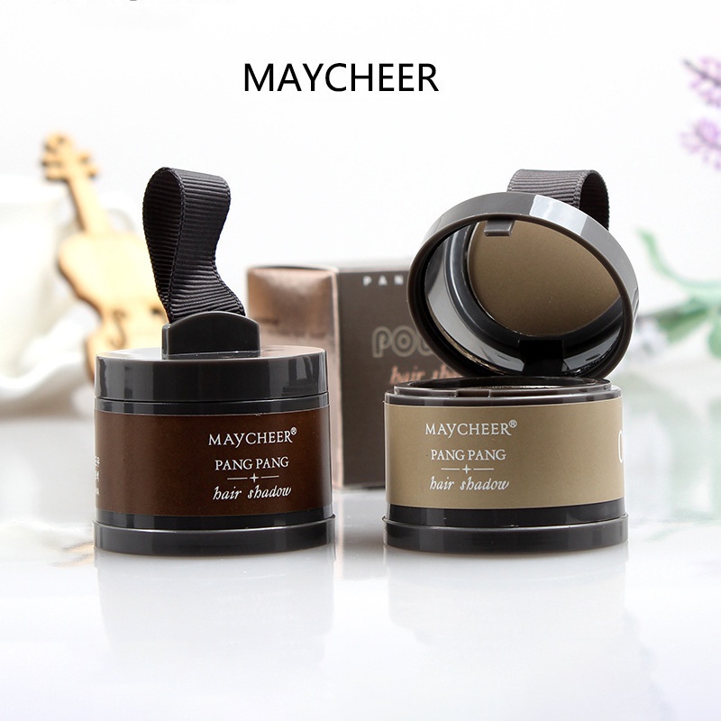 Phấn phủ che khuyết điểm tóc Maycheer Pang Pang Hair Shadow chấm hói che chân tóc HALOMI