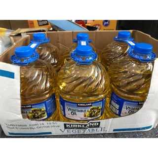 Dầu ăn thực vật Vegetable oil Kirland 2,84lit của Mỹ