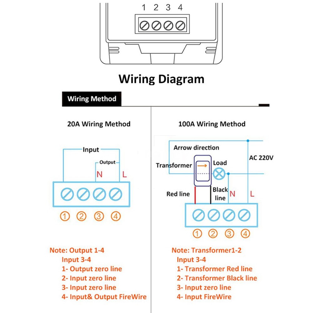 Công tơ điện tử 1 pha 6 thông số P06S 100A 20A có đèn nền và reset - đồng hồ đo điện cảnh báo công suất